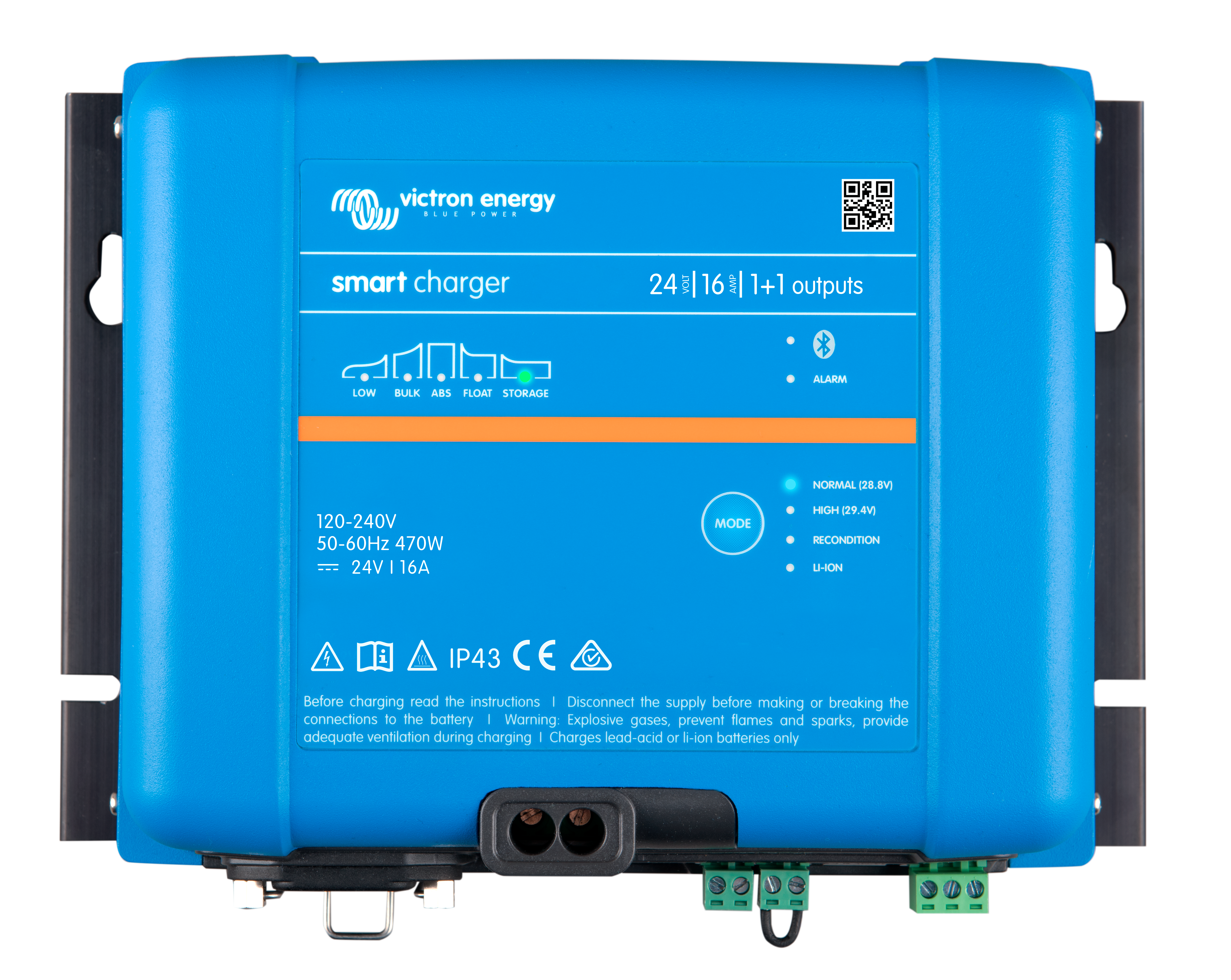 Smart IP43 Charger 36/15(1) 120-240V